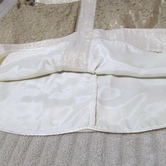 Laundry Gold Lace Overlay A Line Dress - Picture 6 of 8